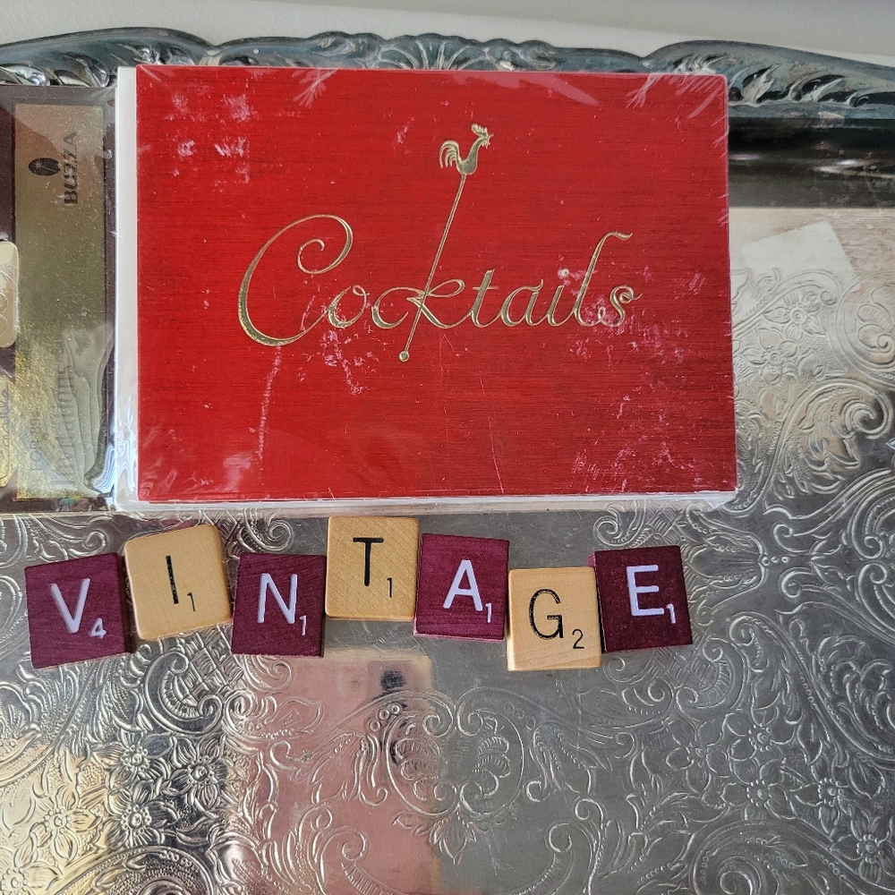 Vintage Cocktail Party Invitations ~ NOS ~ MCM ~ Retro ~ Bar Cart ~ FINAL PRICE! - Picture 13 of 13
